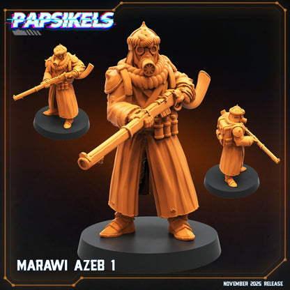Marawi Azebs Trench Crusade Miniatures Papsikels Resin Figures