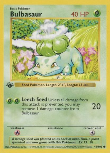 Bulbasaur - 3D Printed Pokemon Card Wall Hanger | Fan Art | Pokemon TCG | Resin Model | ABC3D Models