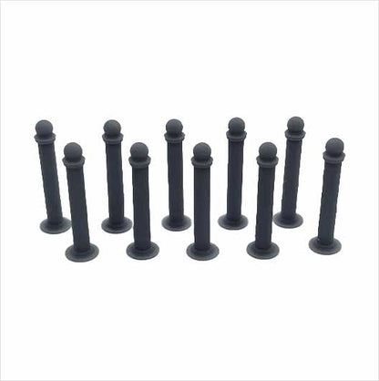 OO Scale Ready to Paint Slim Metal Bollard (10 pack)