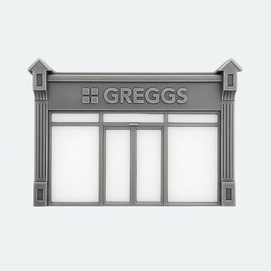 N Scale Ready to Paint Victorian Shopfront - Style 4 - Greggs