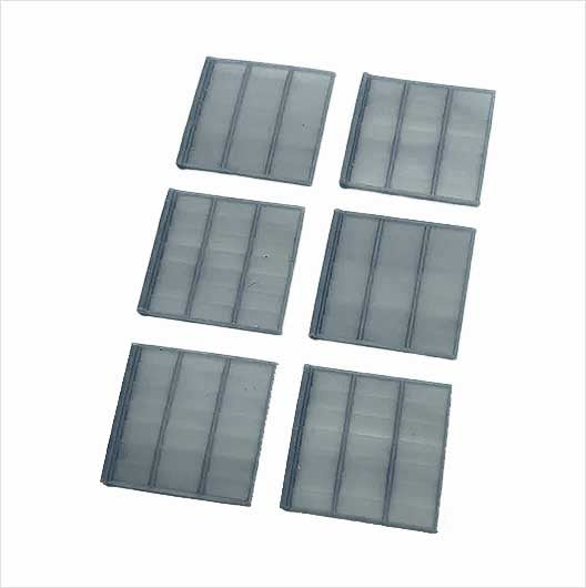OO Scale Ready to Paint Fence Panels (6 pack)