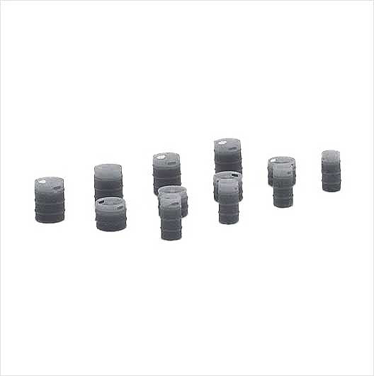 OO Scale | Ready to Paint | Mixed-Size Beer Keg (12 pack)