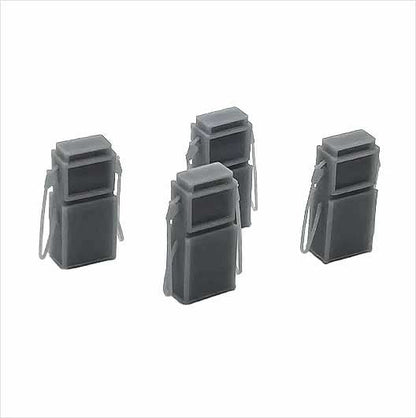 OO Scale Ready to Paint 1960s Petrol Pump (4 pack)
