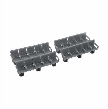 OO Scale | Ready to Paint | Station Seating - Row of 5 - with Arms (4 pack)