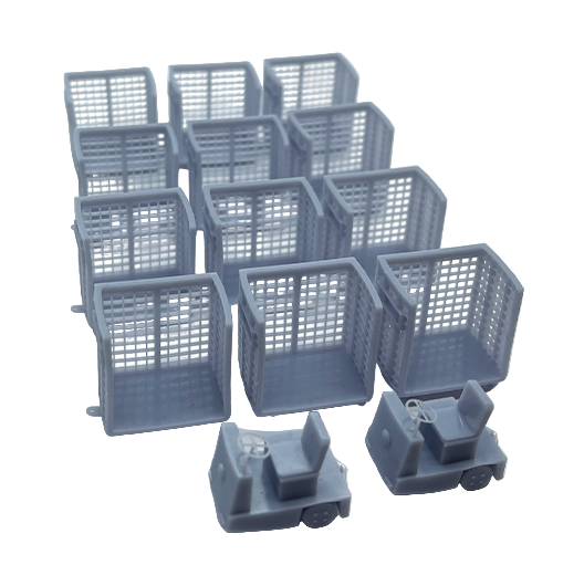 OO Scale | Ready to Paint | British Rail Universal Trolley Equipment (BRUTE) Trolley