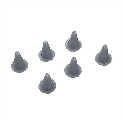 OO Scale Ready to Paint Traffic Cone - Style 1 (6 pack)