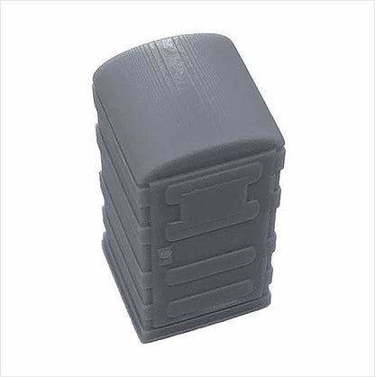 OO Scale Ready to Paint Portable Toilet - Style 2