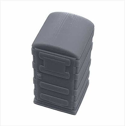 OO Scale Ready to Paint Portable Toilet - Style 2
