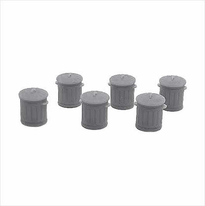 OO Scale | Ready to Paint | Galvanised Metal Bin