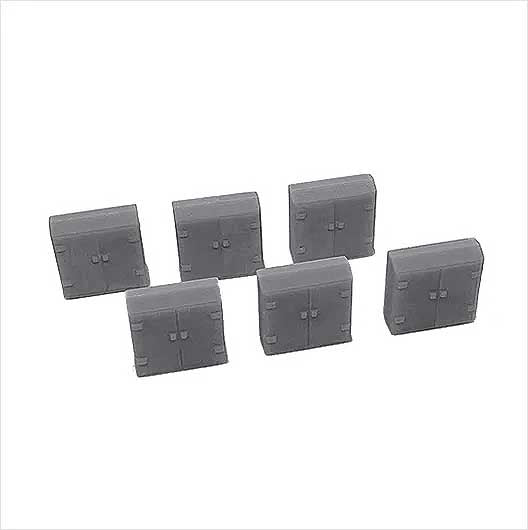 OO Scale Ready to Paint Street Utility Cabinet (6 pack)