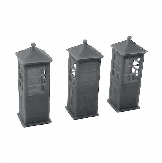 OO Scale Ready to Paint K1 Telephone Box