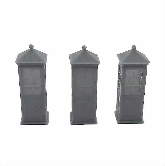 OO Scale Ready to Paint K1 Telephone Box