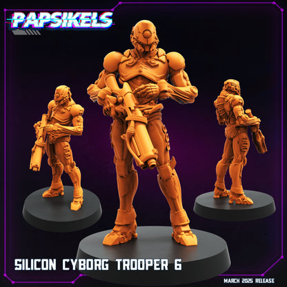 Cyberpunk, Silicon Cyborg Troopers - Blame Anime, Papsikels, 32mm Mini