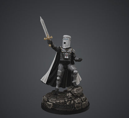 Count Binface Resin Printed TTRPG Fantasy Miniature