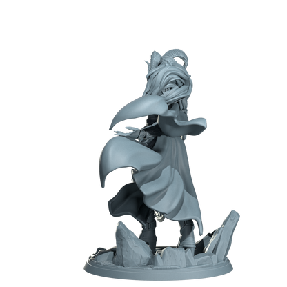 Kaela The Infernal Blade, Tiefling Warrior | Dungeons and Damsels | Cosmondo | 28mm, 32mm, 75mm | Dungeons & Dragons | TTRPG | RPG | Resin