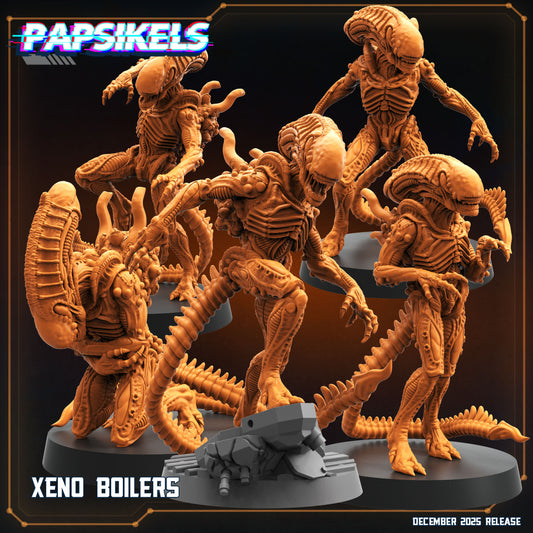 Xeno Boilers | Fireteam Elite Inspired | Papsikels | Hive Wars | 28mm or 32mm Scale | Resin Miniatures
