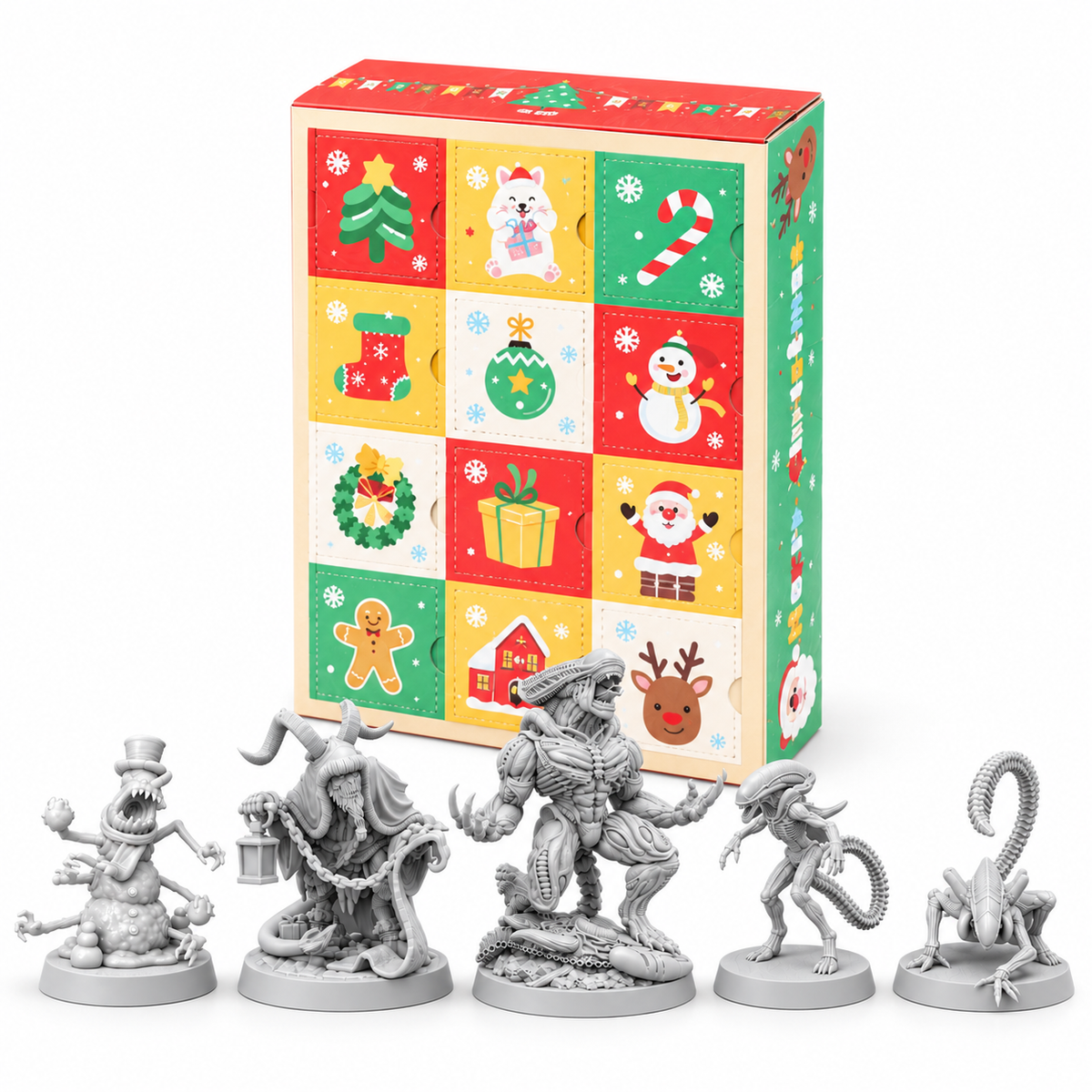 12 Day Resin Miniature Advent Calendar