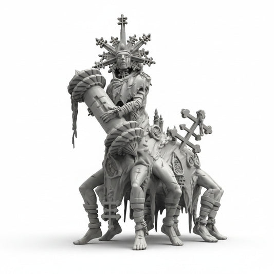 Trench Crusade Marinduque Scripture Guardian Proxy Miniature Papsikels Resin Figure