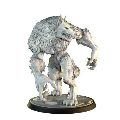 The Werewolf - 75mm Resin Figure, Cosmodo Minis, for RPG, TTRPG and Tabletop