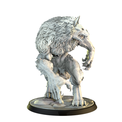 The Werewolf - 75mm Resin Figure, Cosmodo Minis, for RPG, TTRPG and Tabletop