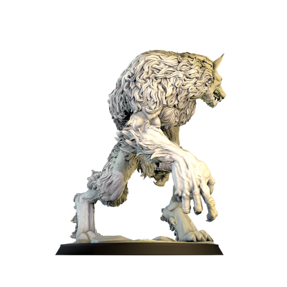 The Werewolf - 75mm Resin Figure, Cosmodo Minis, for RPG, TTRPG and Tabletop