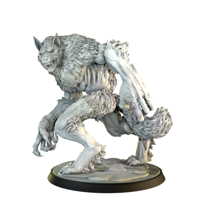 The Werewolf - 75mm Resin Figure, Cosmodo Minis, for RPG, TTRPG and Tabletop
