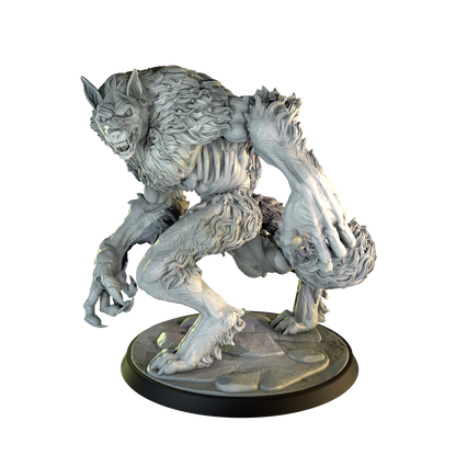 The Werewolf - 75mm Resin Figure, Cosmodo Minis, for RPG, TTRPG and Tabletop