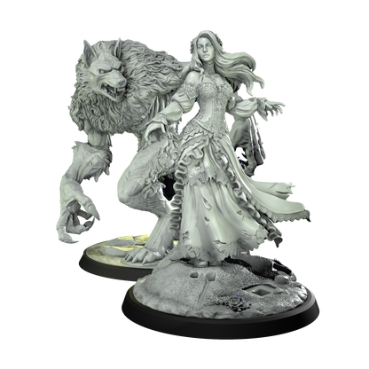 The Werewolf - 75mm Resin Figure, Cosmodo Minis, for RPG, TTRPG and Tabletop