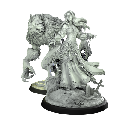 The Werewolf - 75mm Resin Figure, Cosmodo Minis, for RPG, TTRPG and Tabletop