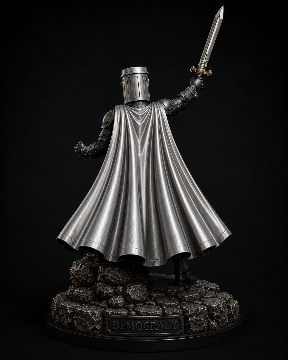 Count Binface Resin Printed TTRPG Fantasy Miniature