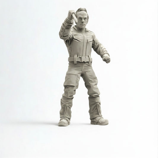Loyal Pontiff Aliens Bishop Resin Miniature Papsikels