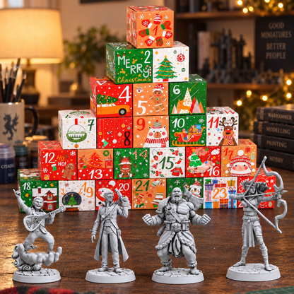 24 Day Resin Miniature Advent Calendar