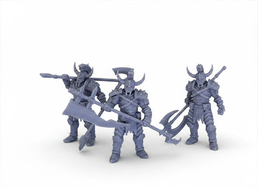 Trench Crusade Anointed Warriors of Fury Proxy Miniatures Papsikels Resin Figures