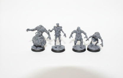 Trench Crusade Malignant Grail Thralls Papsikels Resin Miniatures