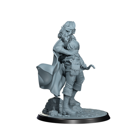 Arannis Windwhisper, Elven Ranger | Dungeons and Damsels | Cosmondo | 28mm, 32mm, 75mm | Dungeons & Dragons | TTRPG | RPG | Resin