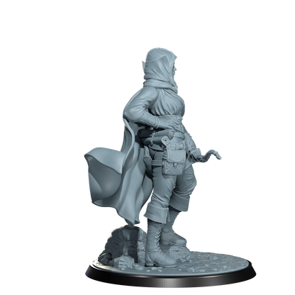 Arannis Windwhisper, Elven Ranger | Dungeons and Damsels | Cosmondo | 28mm, 32mm, 75mm | Dungeons & Dragons | TTRPG | RPG | Resin