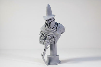 Dark Souls Abyss Watcher Bust Statue Resin Figure Unpainted Display Model 168mm
