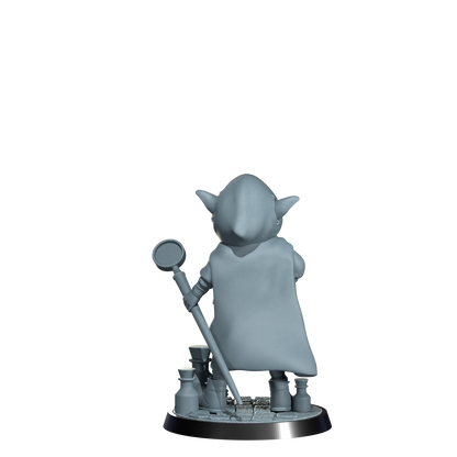 Nimbleton Cogspinner, Gnome Artificer | Dungeons and Damsels | Cosmondo | 28mm, 32mm, 75mm | Dungeons & Dragons | TTRPG | RPG | Resin