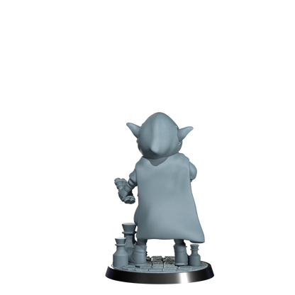 Nimbleton Cogspinner, Gnome Artificer | Dungeons and Damsels | Cosmondo | 28mm, 32mm, 75mm | Dungeons & Dragons | TTRPG | RPG | Resin
