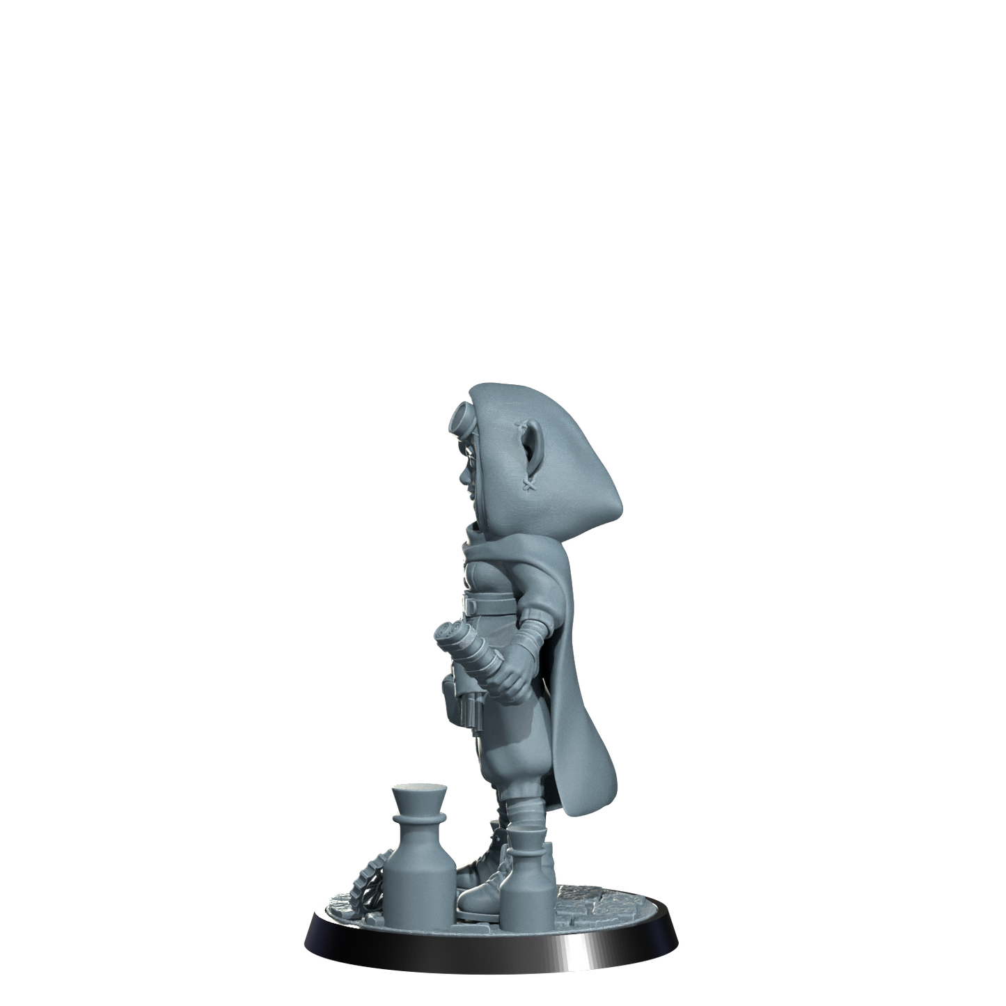 Nimbleton Cogspinner, Gnome Artificer | Dungeons and Damsels | Cosmondo | 28mm, 32mm, 75mm | Dungeons & Dragons | TTRPG | RPG | Resin