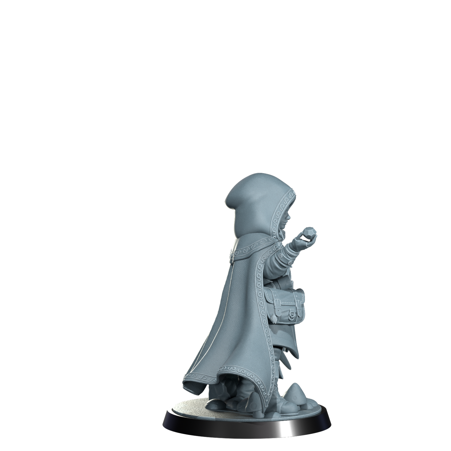 Ryn the Ghostwalker, Halfing Rogue | Dungeons and Damsels | Cosmondo | 28mm, 32mm, 75mm | Dungeons & Dragons | TTRPG | RPG | Resin