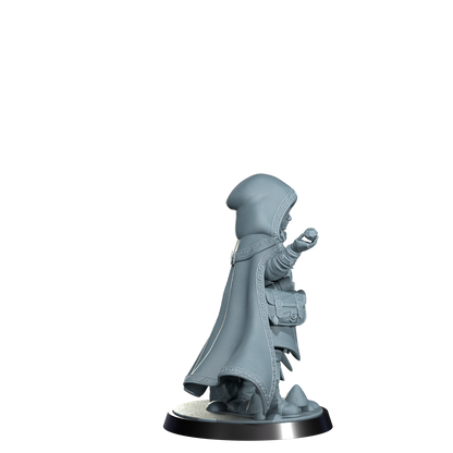 Ryn the Ghostwalker, Halfing Rogue | Dungeons and Damsels | Cosmondo | 28mm, 32mm, 75mm | Dungeons & Dragons | TTRPG | RPG | Resin
