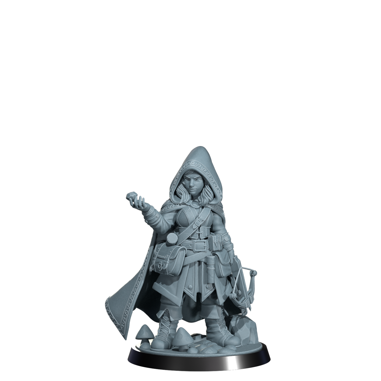 Ryn the Ghostwalker, Halfing Rogue | Dungeons and Damsels | Cosmondo | 28mm, 32mm, 75mm | Dungeons & Dragons | TTRPG | RPG | Resin