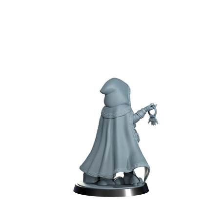 Ryn the Ghostwalker, Halfing Rogue | Dungeons and Damsels | Cosmondo | 28mm, 32mm, 75mm | Dungeons & Dragons | TTRPG | RPG | Resin
