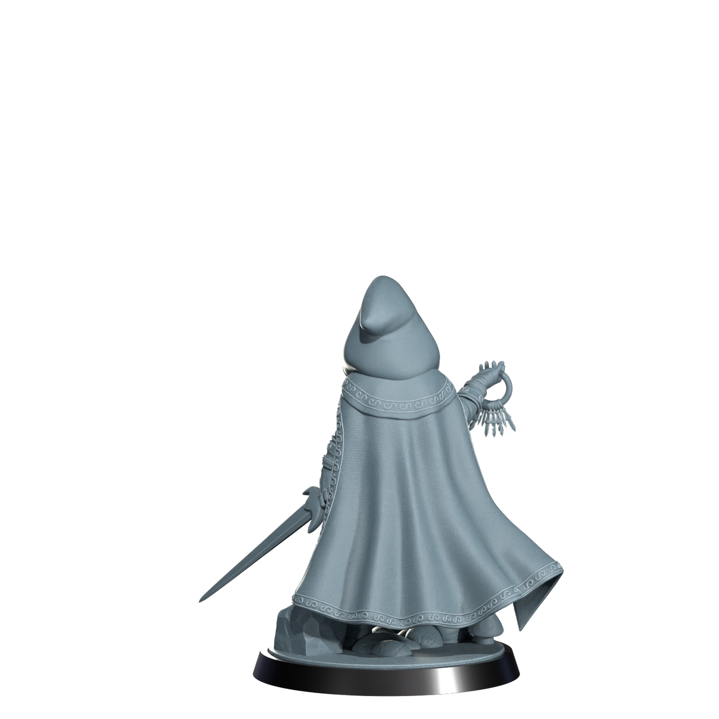 Ryn the Ghostwalker, Halfing Rogue | Dungeons and Damsels | Cosmondo | 28mm, 32mm, 75mm | Dungeons & Dragons | TTRPG | RPG | Resin