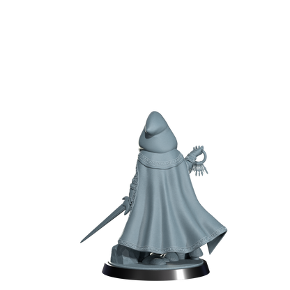 Ryn the Ghostwalker, Halfing Rogue | Dungeons and Damsels | Cosmondo | 28mm, 32mm, 75mm | Dungeons & Dragons | TTRPG | RPG | Resin