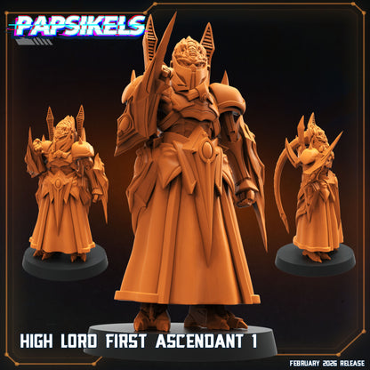 High Lord First Ascendant 1 Papsikels sci-fi alien commander resin miniature