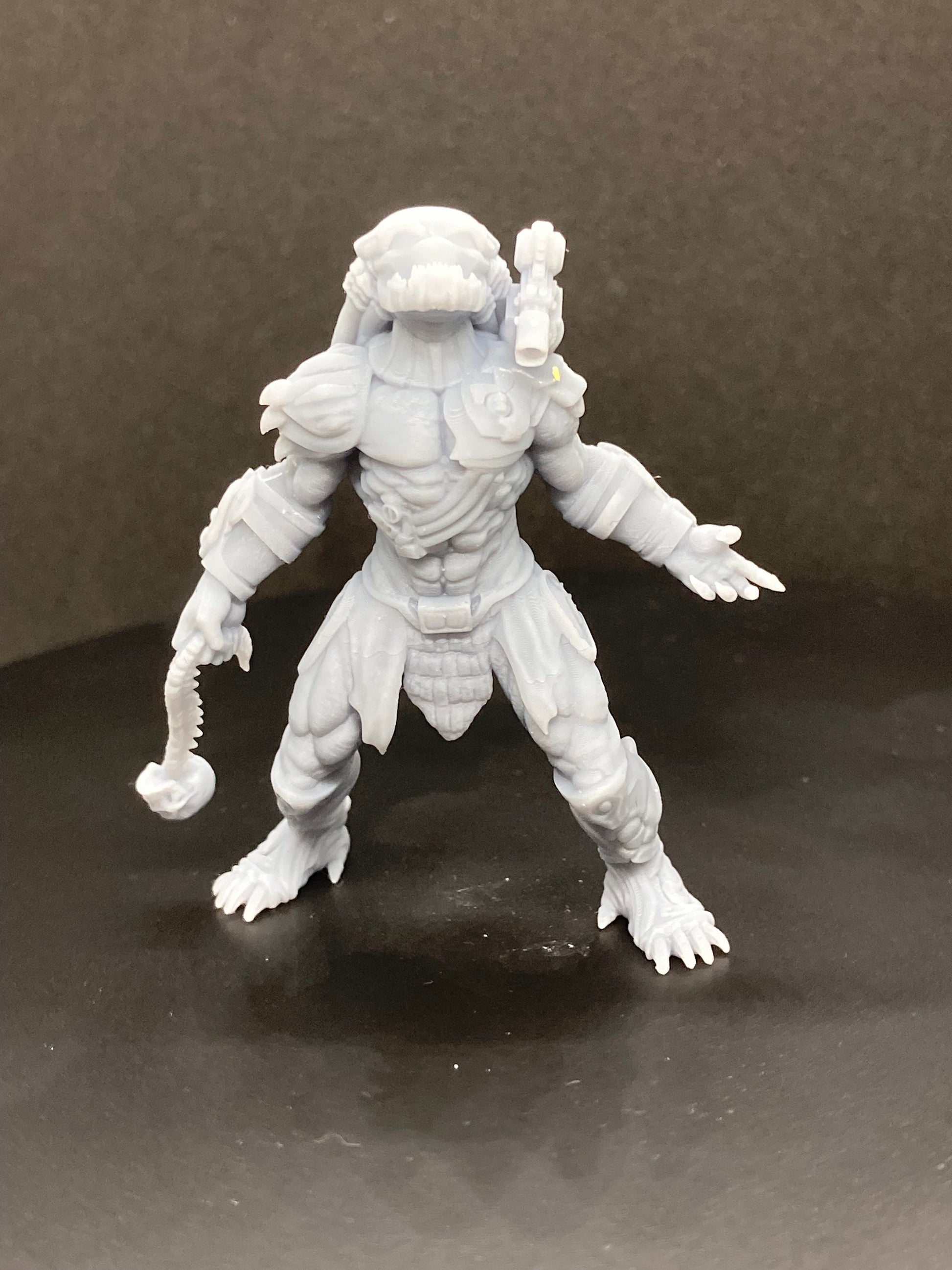 Xenowars Triumph Skull Hunter Miniature - Resin RPG Figurine for Tabletop Gaming