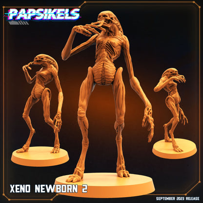 Xenomorph Newborn Miniature: 32mm Alien Figure for RPG, TTRPG, and Colonial Marines Tabletop Games