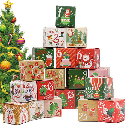 Resin Miniatures Christmas Advent Calendar - Choose your own - Sci-Fi, Dungeons and Dragons, Cyberpunk, 32mm - 24 Day Calendar - In Boxes